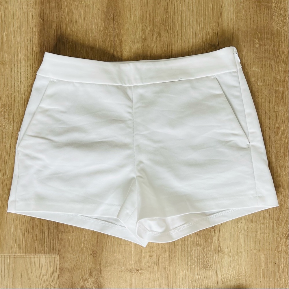 Express white dress shorts